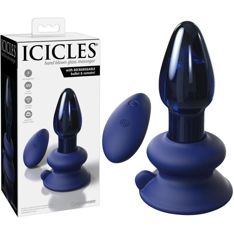 Vibromasseur Anal Icicles USB N°85