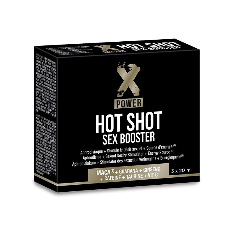 Hot Shot Sex Booster (3 x 20 ml)