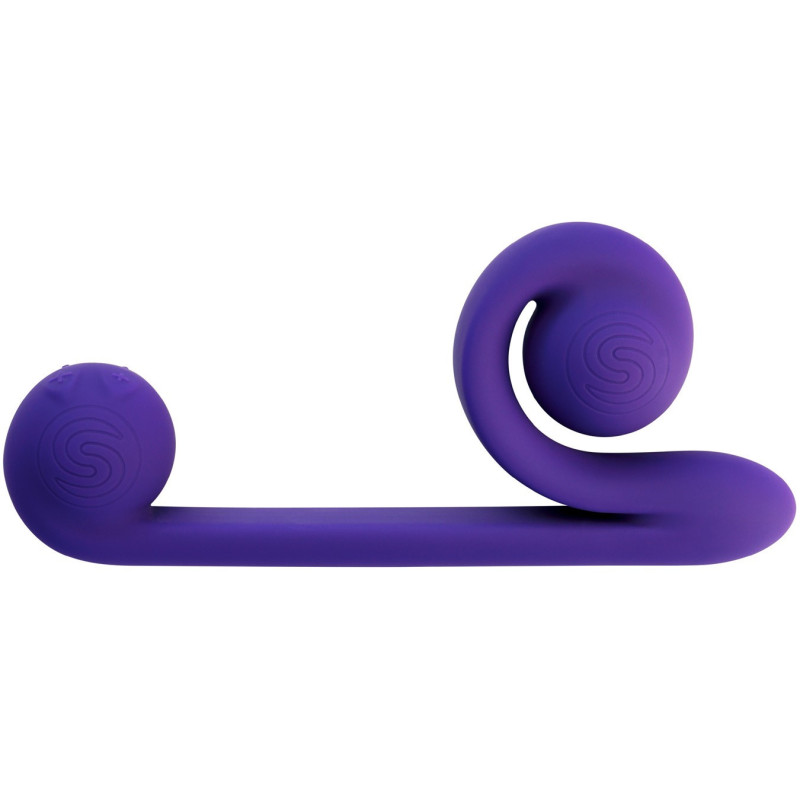 Vibromasseur Double Stimulation USB Snail Vibe Violet