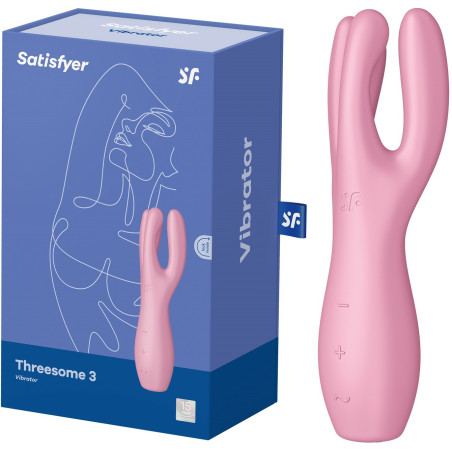 Stimulateur Clitoridien USB Threesome 3