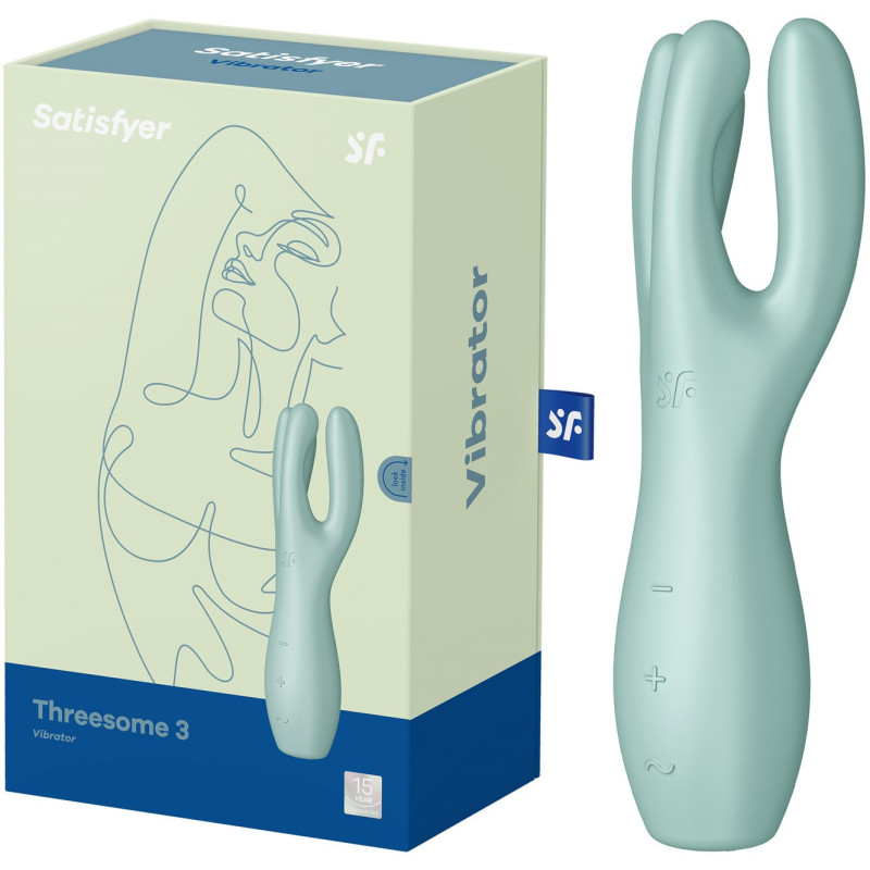 Stimulateur Clitoridien USB Threesome 3