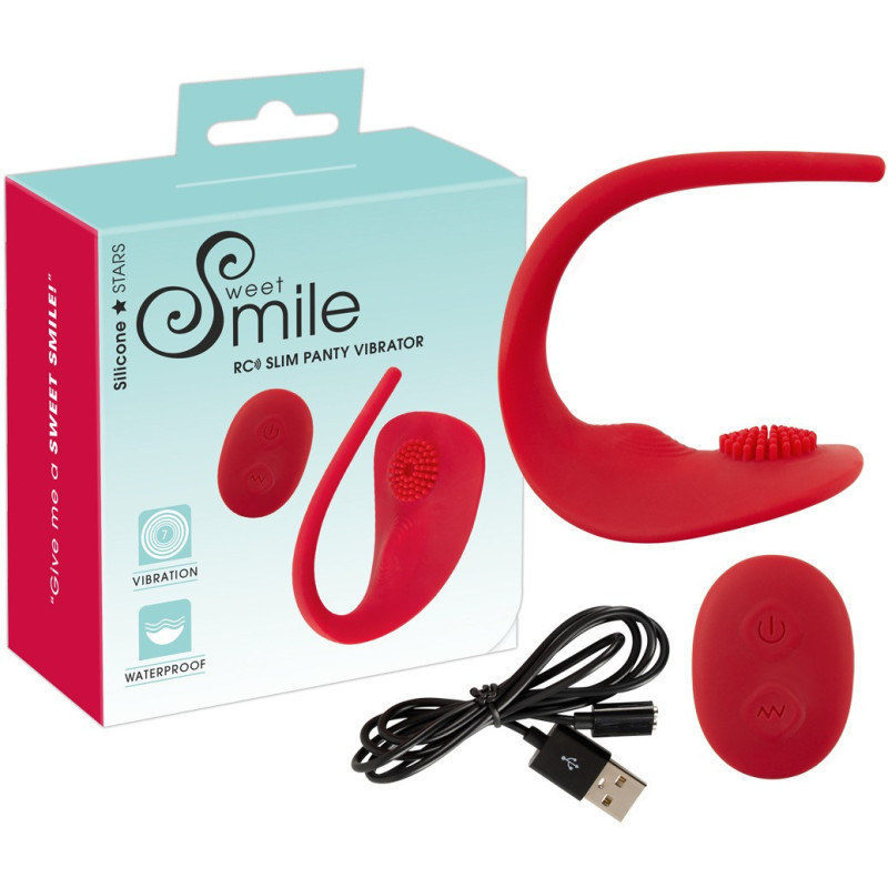 String Vibrant Télécommandé Rechargeable Smile
