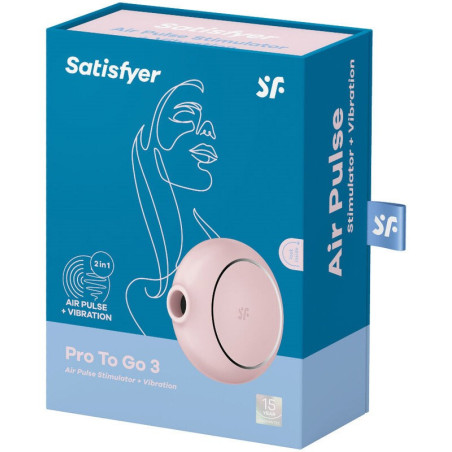 Stimulateur Rechargeable Satisfyer Pro To Go 3