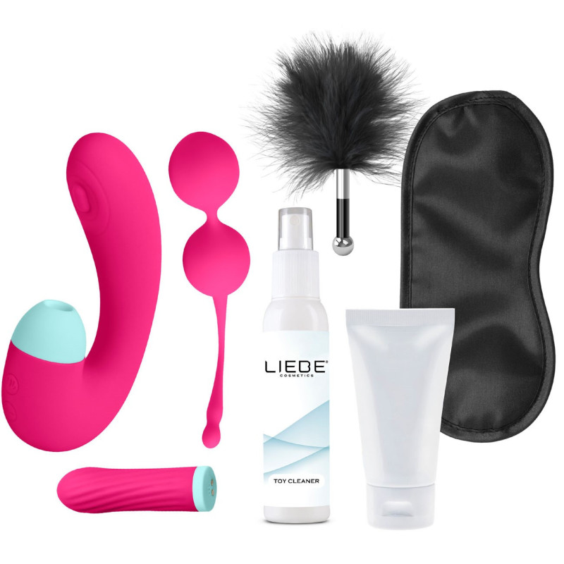 Coffret Luxe Pleasure Kit 7 Pièces Cerise