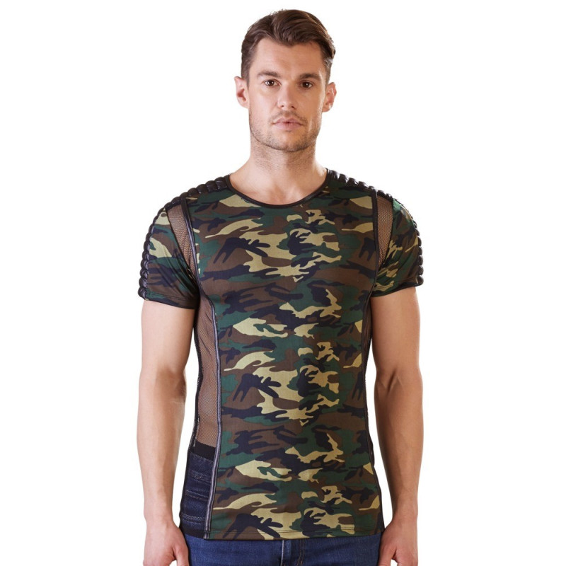 Tee Shirt Camouflage et Tulle L