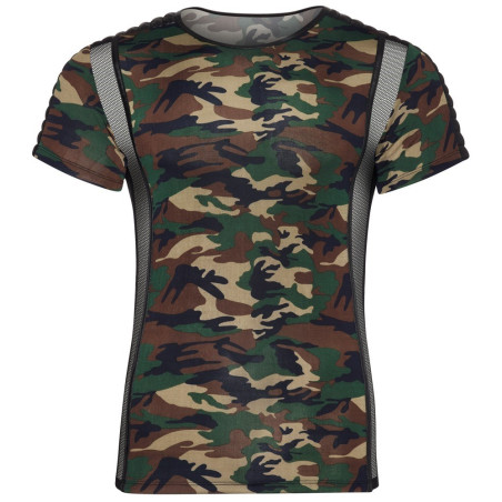 Tee Shirt Camouflage et Tulle XL