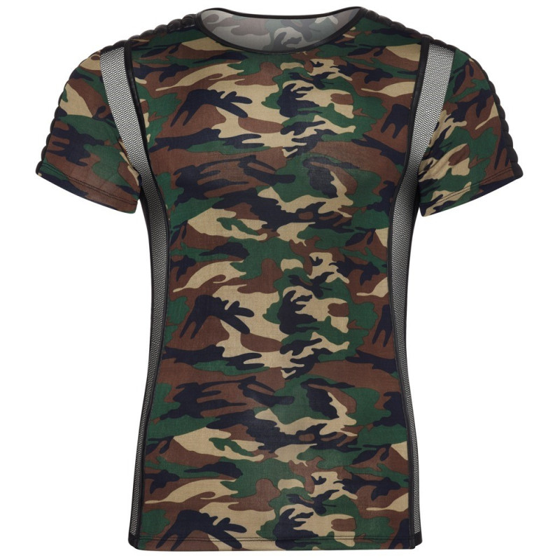 Tee Shirt Camouflage et Tulle XXL