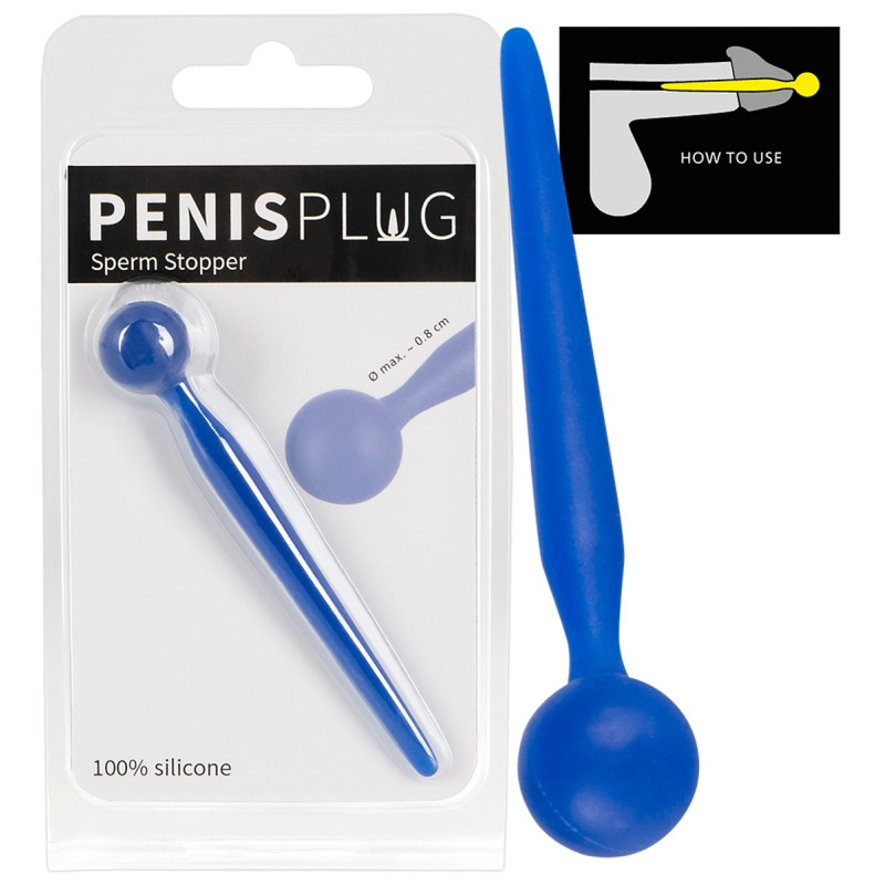 Tige A Uretre Penis Plug en Silicone